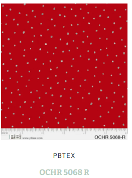 PB Ornamental Christmas 05068 Red