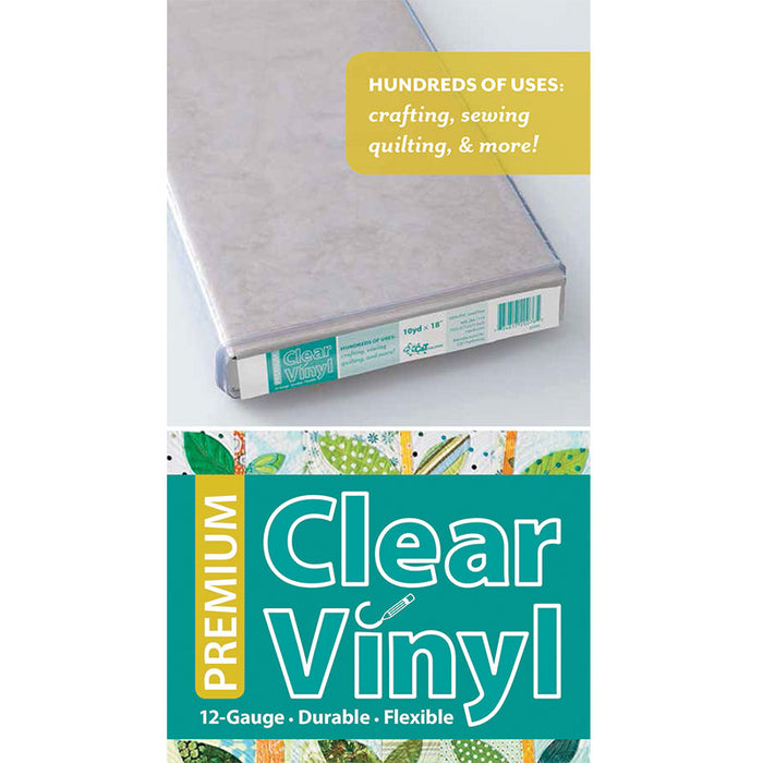 Premium Clear Vinyl 18 x 10yd