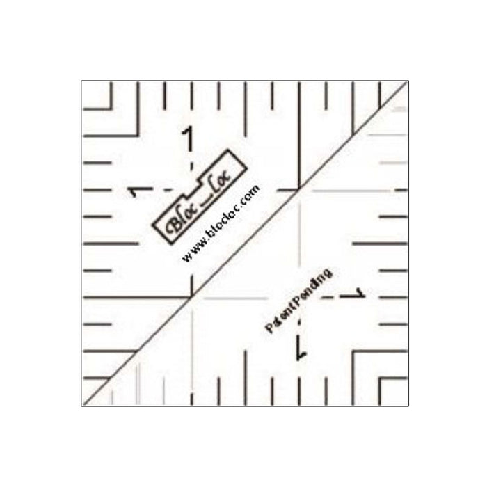 Bloc Loc HST Square Up Ruler 1.5
