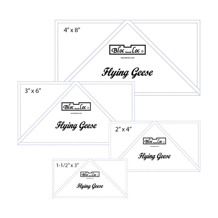 Flying Geese Ruler Set 1