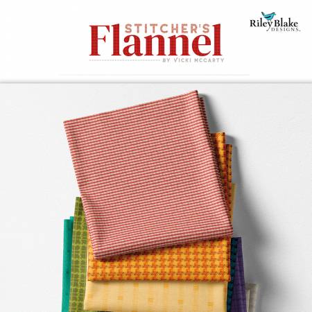 RB Stitcher's Flannel 10in Squares 42pcs