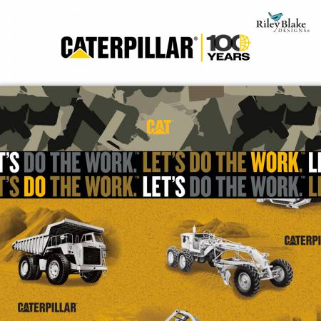 Caterpillar 100 Years 10in Squares, 42pcs/bundle