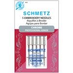 Schmetz Chrome Embroidery Needle 75/11