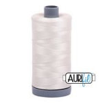 Aurifil 28wt 820 yards 2309 Silver white