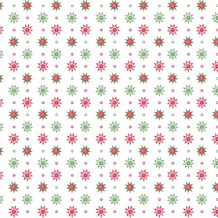 MY White Stars Christmas 10355W