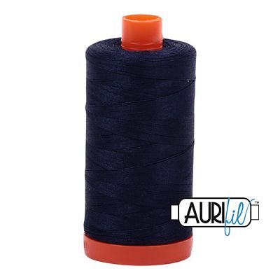 Aurifil 50wt 1300m 2785 Very Dark Navy
