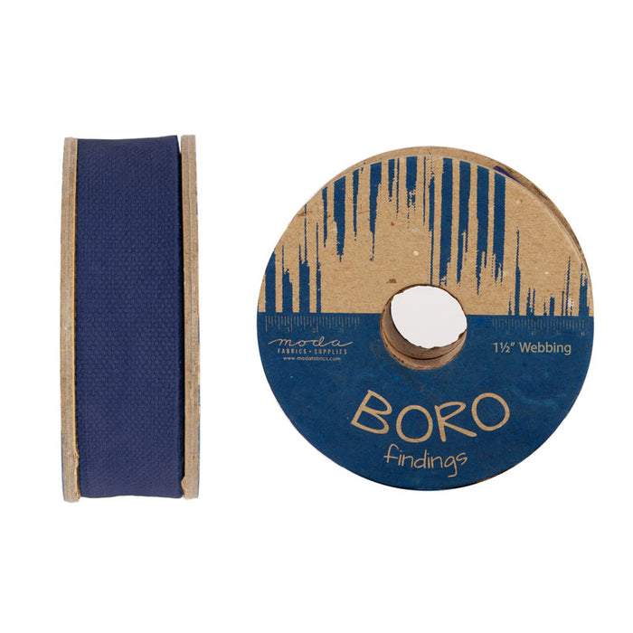 Boro Trim Webbing 1.5 Indigo