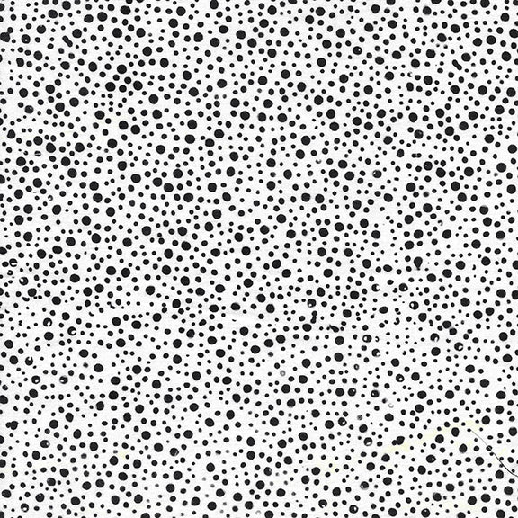 IB Chicken Coop Dots-White Black