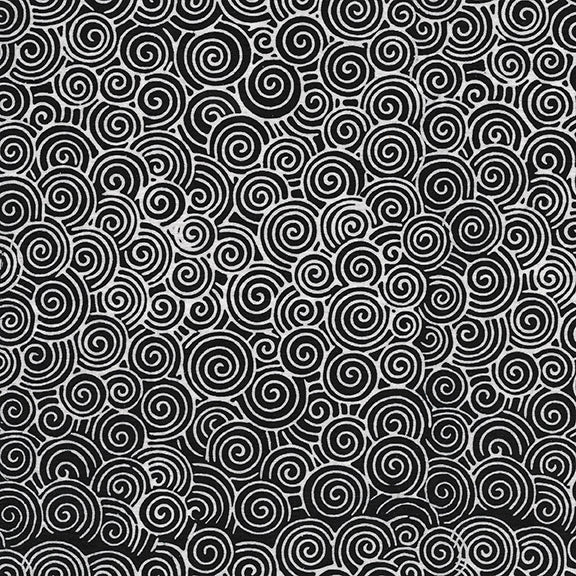 IB Chicken Coop Small Swirl-Black White