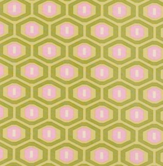 Amy Butler 25 Midwest Modern Honeycomb Green