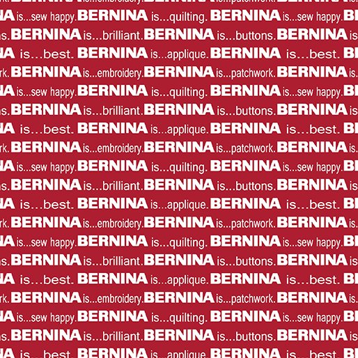 BE Bernina Red/White Exclusive