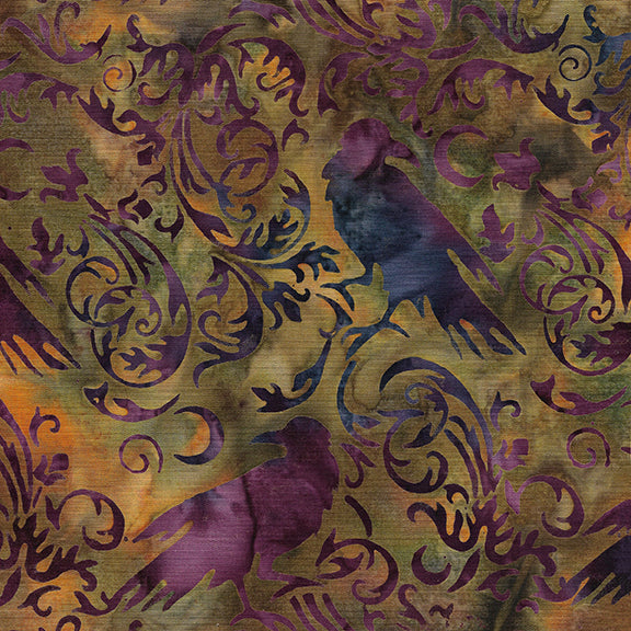 IB Raven Foulard-Citrine