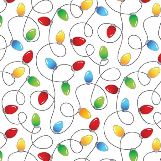 BE Holly Jolly Lights White