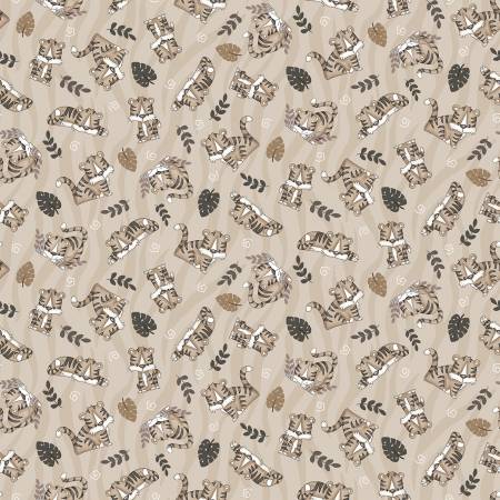 HG Taupe Tiger Toss-Big Kitties