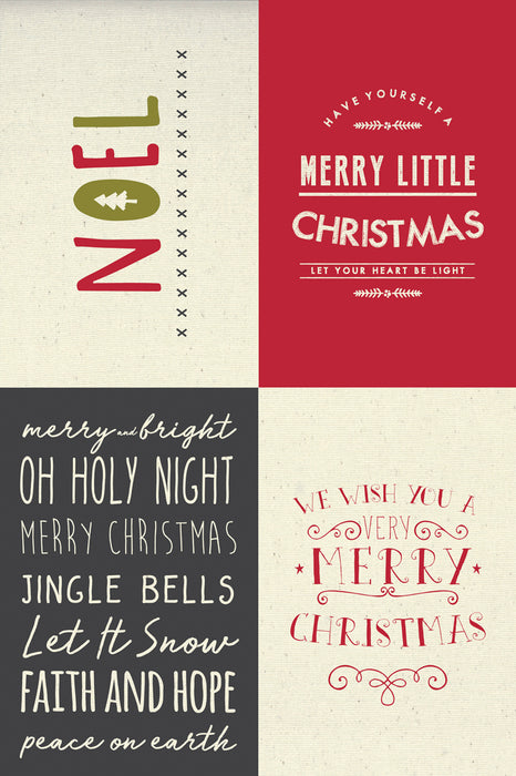 MO Printworks Holiday Christmas Panel