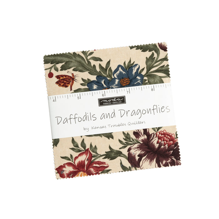 MO Daffodils Dragonflies Charm