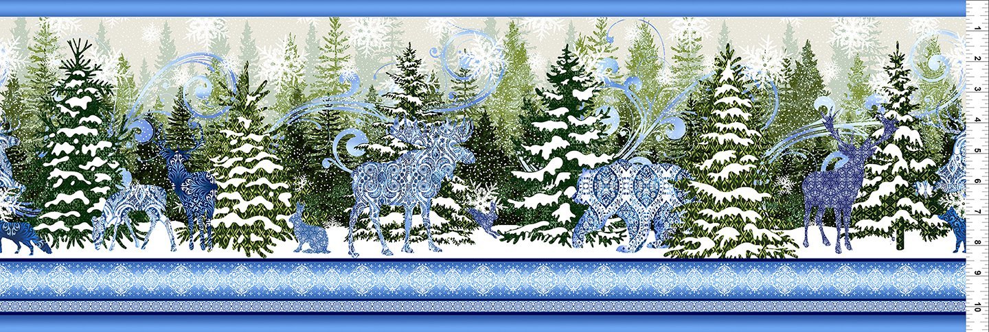 ITB Nature's Winter-Border-Blue