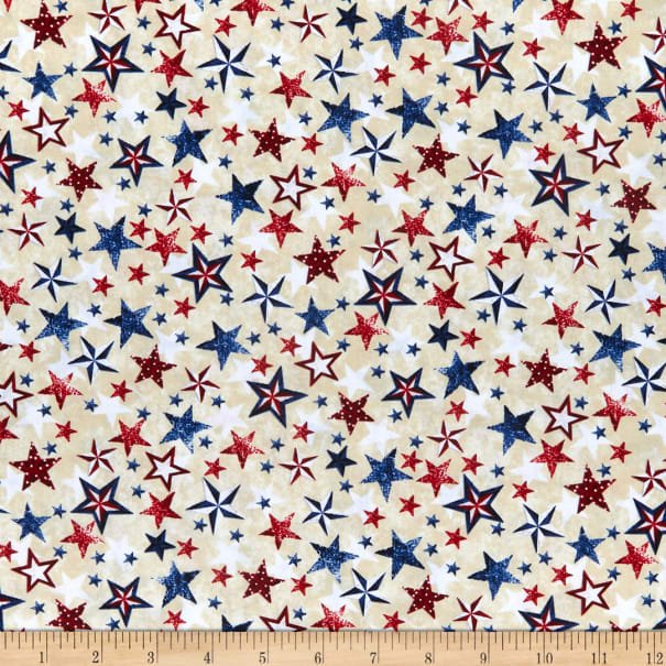 TT Let Freedom Ring-various stars-cream