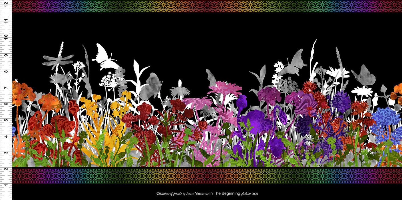 ITB Rainbow of Jewels 1RJ 1 Border Black