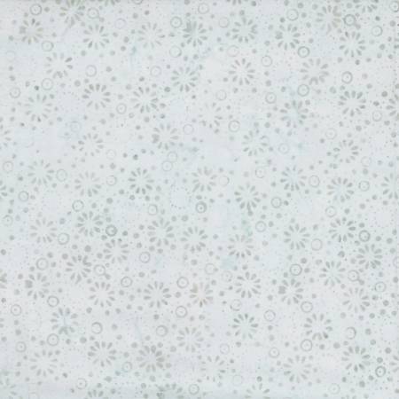 WL Light Blue Dotted Daisies Batik