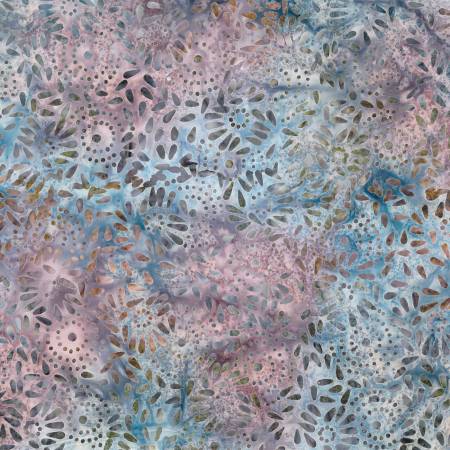 WP BLUGRN PLUM BOUQUET BATIK