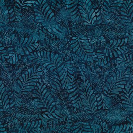 WP DKBLUE PLUM BOUQUET BATIK