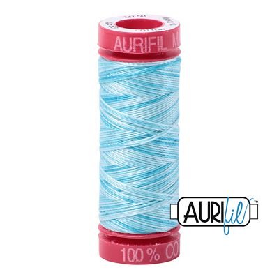 Aurifil 12wt 50m Var Baby Blue Eyes 4663