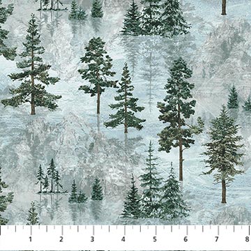 NC Open Trees Lt Blue Multi-Eagle Pass