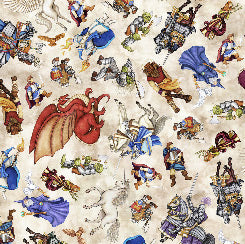 QT Dragon Quest DRAGON AND KNIGHT TOSS