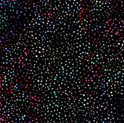 QT Neo Geo Mini Dots on Black