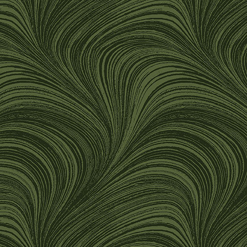 BE Wave Texture Dark Green 2966-44
