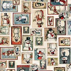 QT Wonderful Christmastime-snowman patch cream