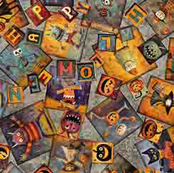 QT Creepin' It Real - Halloween Patchwork