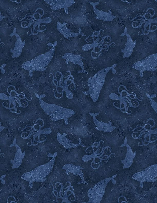 WL Sea Silhouettes Navy