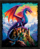 QT Dragon's Song - Dragon Panel Multi
