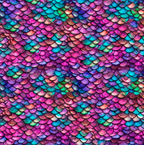 QT Dragon’s Song - Scales Pink/Turq