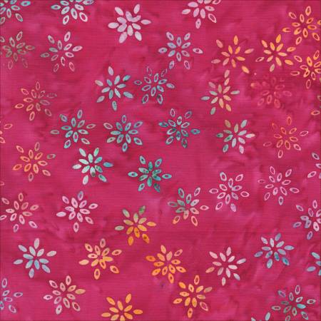 AN Magenta Sparkling Flowers