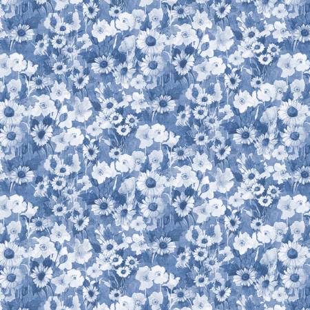 WL Home to Roost Blue Packed Flower