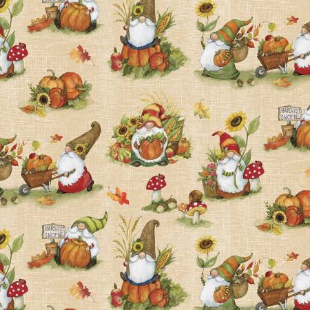 WL Gnome-Kin Patch Cream Gnomes All Over