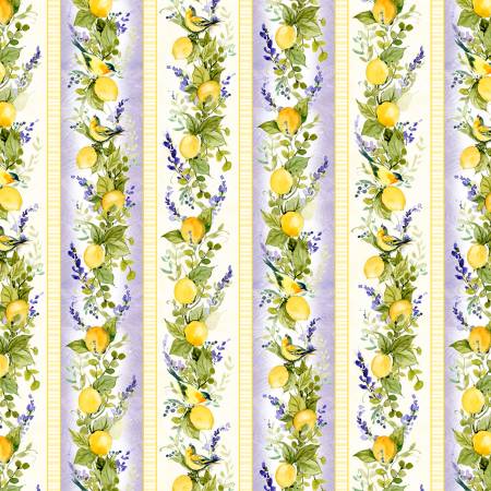 WL Multi Repeating Stripe Lavender Lemonade 39881-615