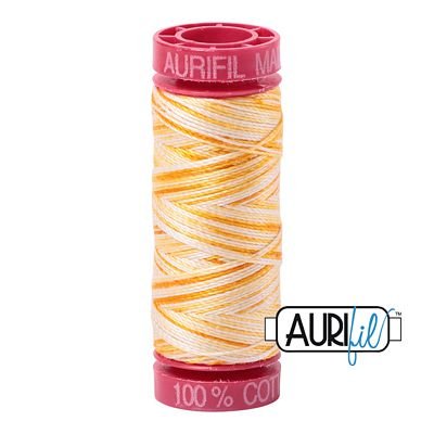 Aurifil 12wt 50m Var Lemons of Monterosso 4658