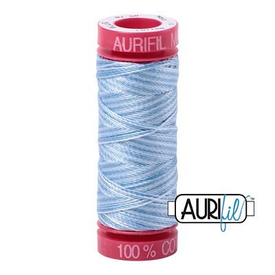 Aurifil 12wt 50m Var Stonewashed Denim