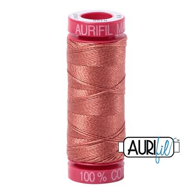 Aurifil 12wt 50m Cinnabar 6728