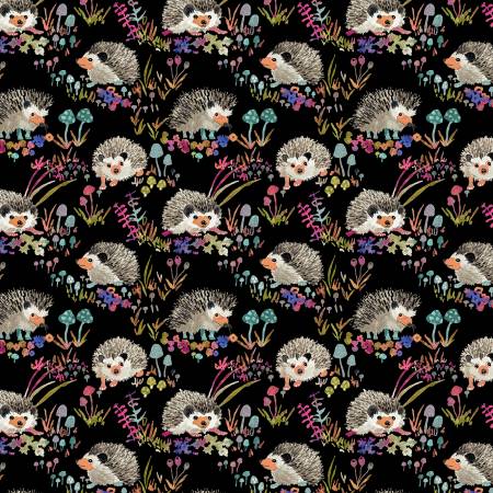 WD Fox Wood 43499C 5 Hedgehogs Black