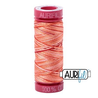 Aurifil 12wt 50m Var Mango Mist 4659