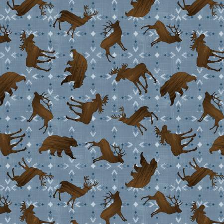 WI Timberland Trails Blue Animal Toss