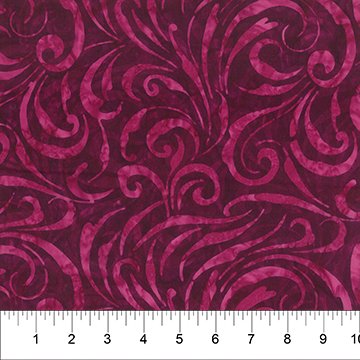 BAB Birds of Paradise Batik-Plum