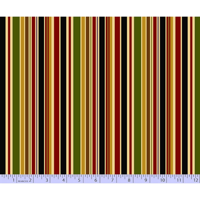 MB Stripe Multi Grasslands Flannel