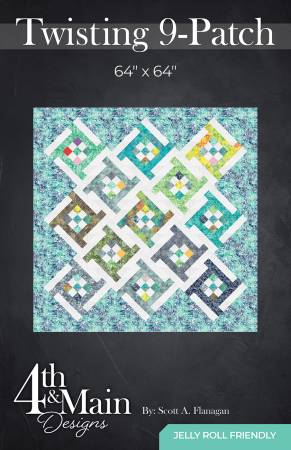 Twisting 9-Patch Pattern