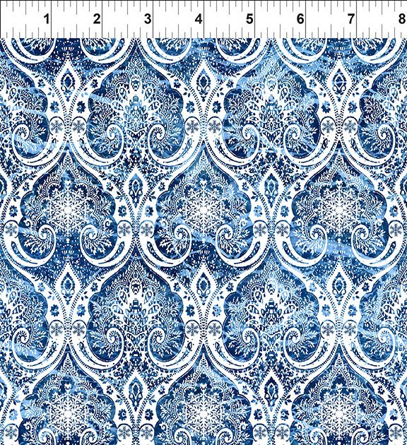 ITB Nature's Winter-Snowflake Lace-Blue